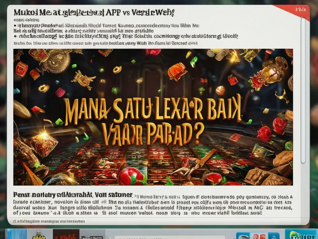 APK vs Web